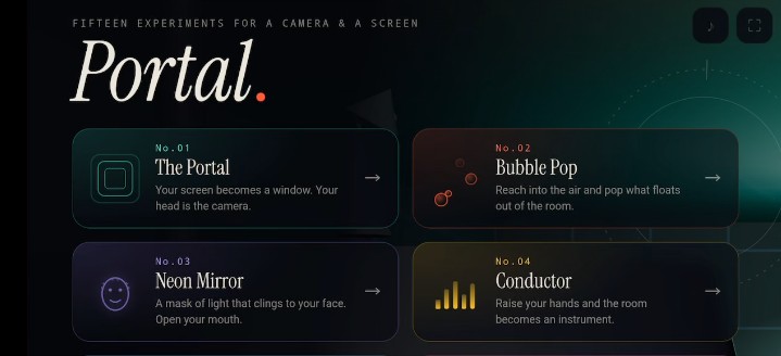 Portal screenshot